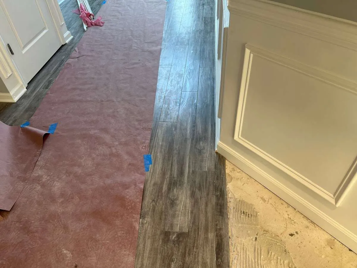 Completed marble shower restoration in Orlando